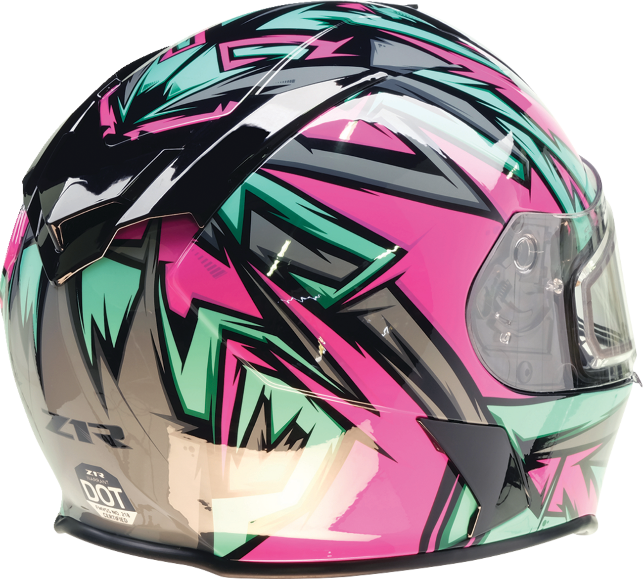Z1R Warrant Snow Helmet - Neuron - Pink/Teal - Medium 0101-17211