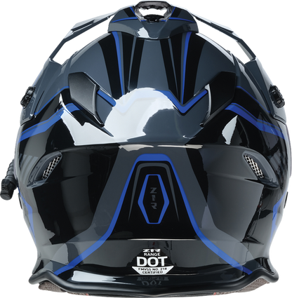 Z1R Range 2.0 Snow Helmet - Rotor - Black/Blue - Small 0101-17254