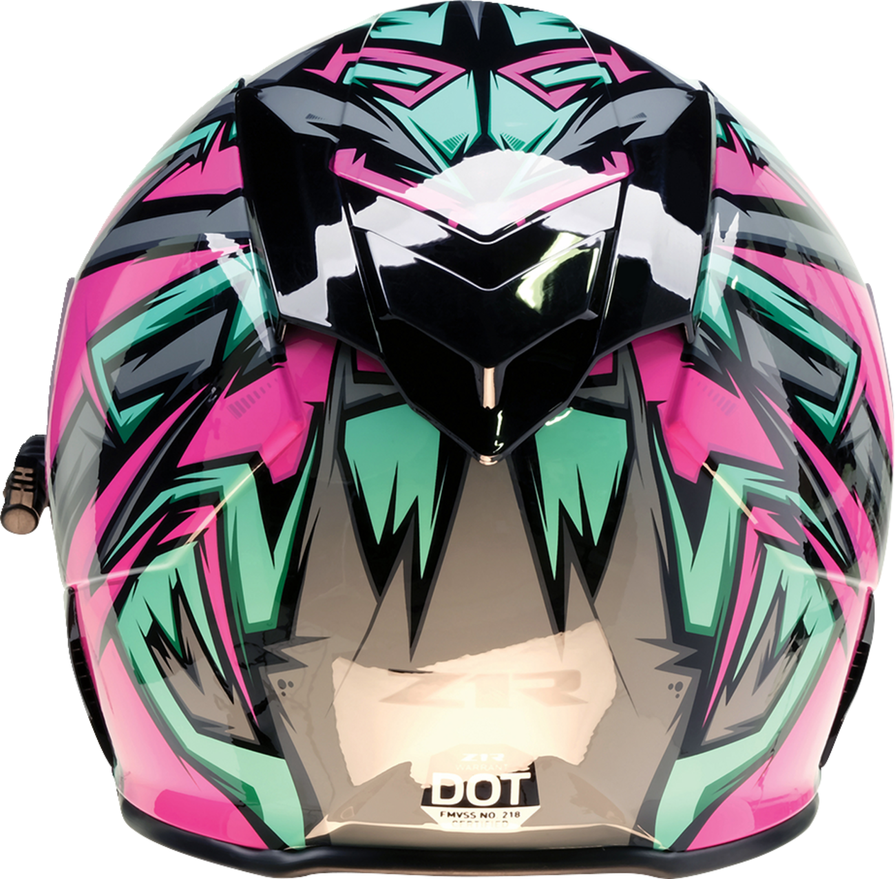 Z1R Warrant Snow Helmet - Neuron - Pink/Teal - Medium 0101-17211