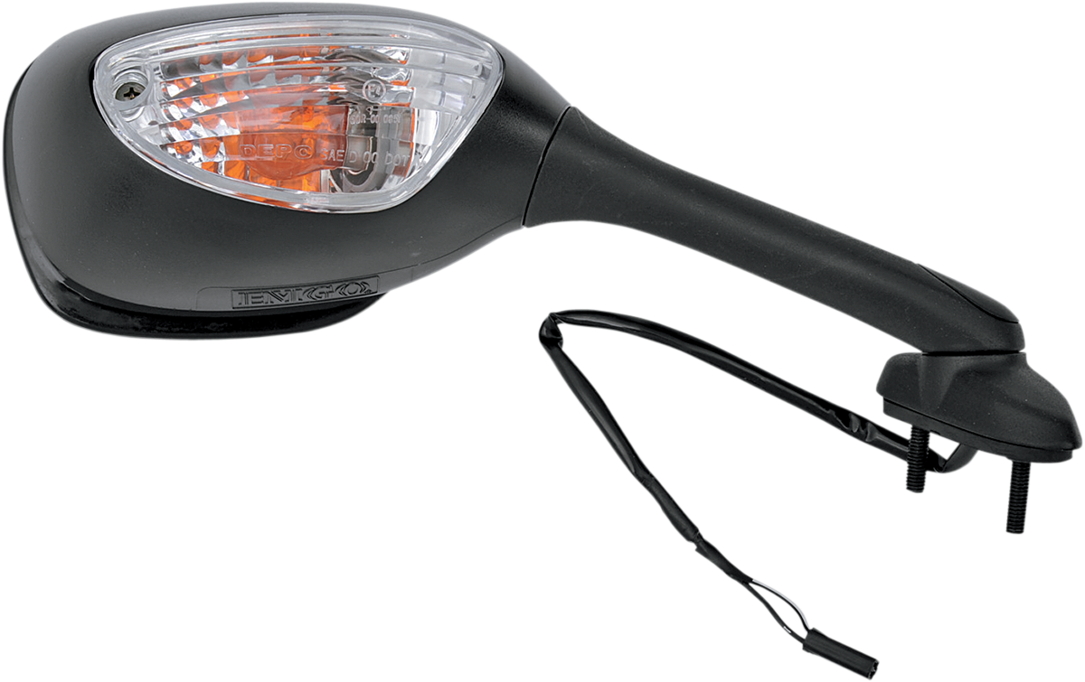 EMGO Mirror - Side View - Cat Eye - Black - Right 20-69791