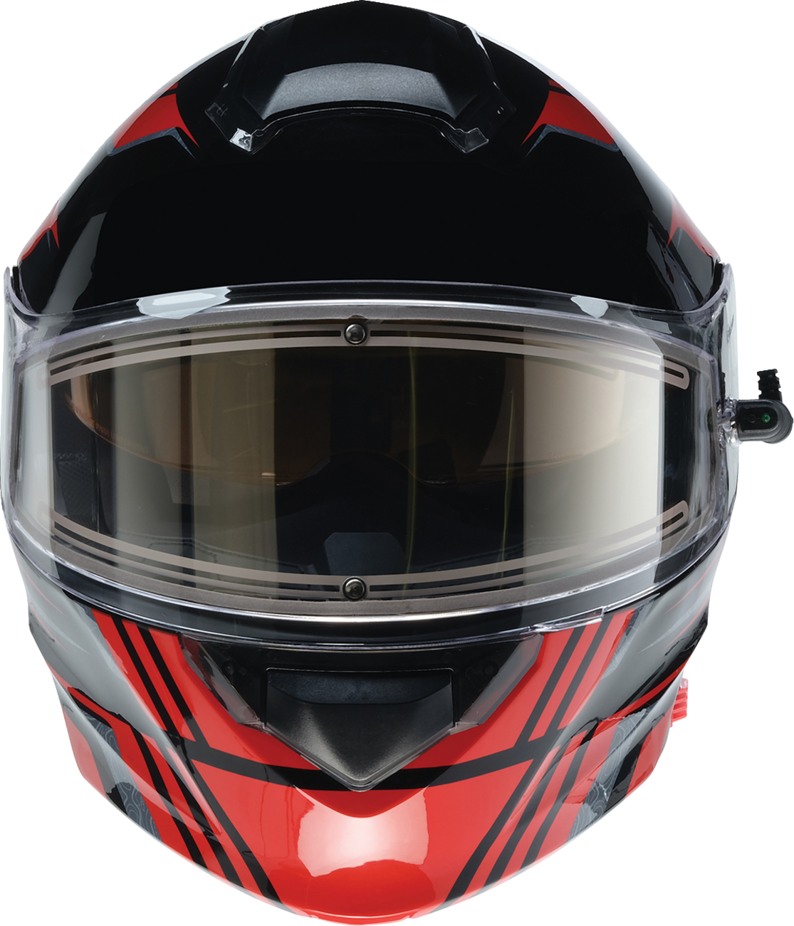 Z1R Solaris 2.0 Helmet - First Tracks - Electric - Dual Pane - Black/Red - XS 0120-0825