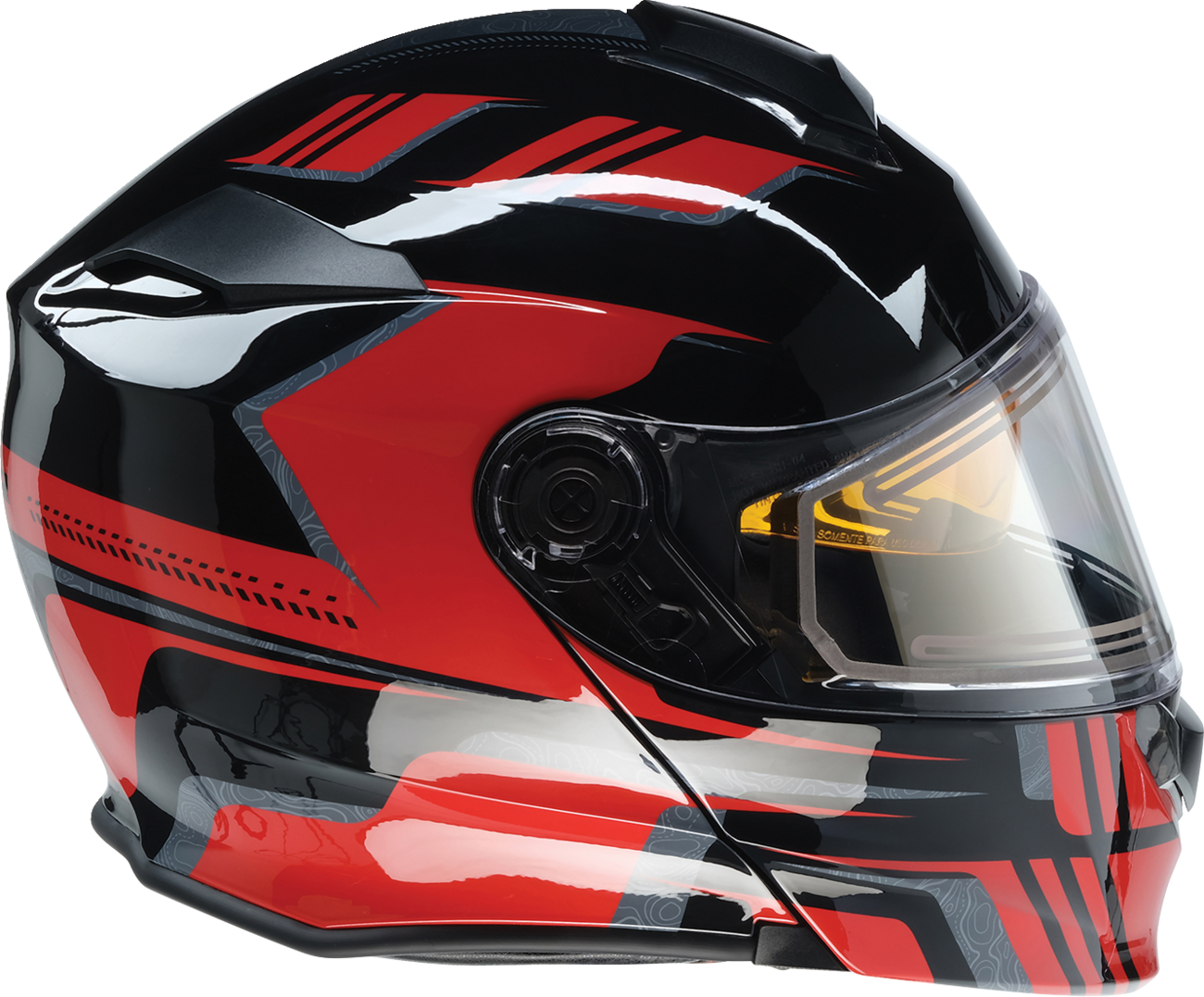 Z1R Solaris 2.0 Helmet - First Tracks - Electric - Dual Pane - Black/Red - Small 0120-0826
