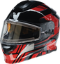 Z1R Solaris 2.0 Helmet - First Tracks - Electric - Dual Pane - Black/Red - XL 0120-0829