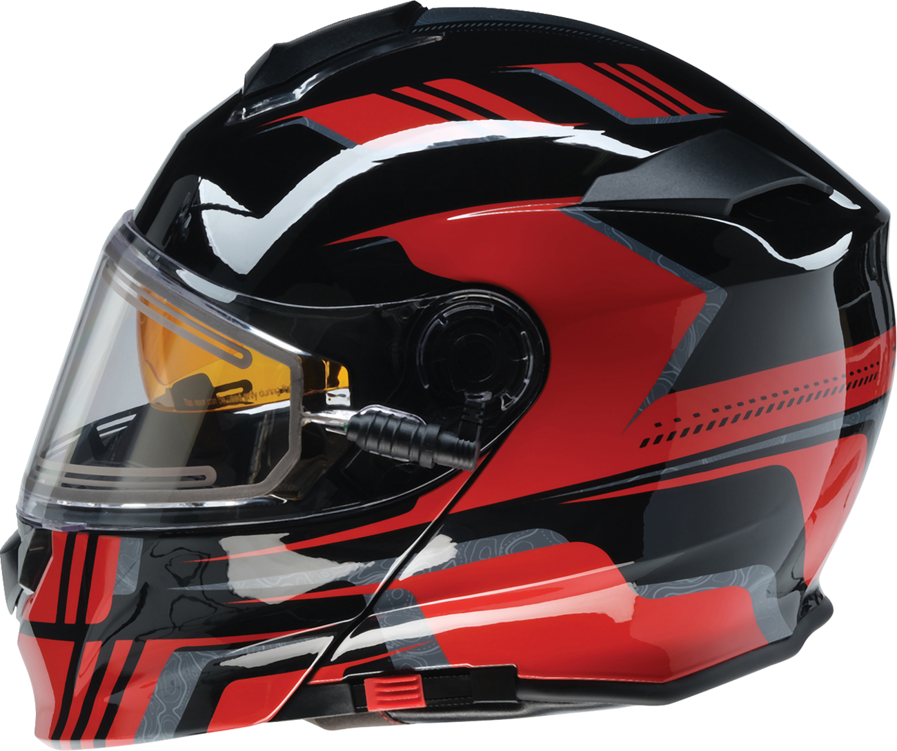 Z1R Solaris 2.0 Helmet - First Tracks - Electric - Dual Pane - Black/Red - XL 0120-0829