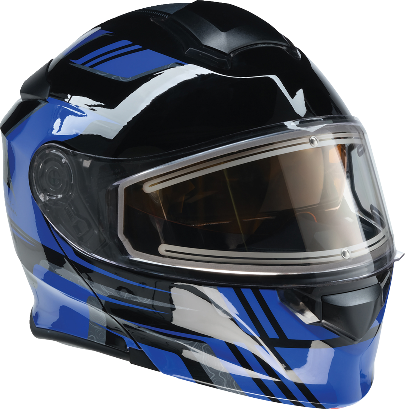 Z1R Solaris 2.0 Helmet - First Tracks - Electric - Dual Pane - Black/Blue - XS 0120-0831