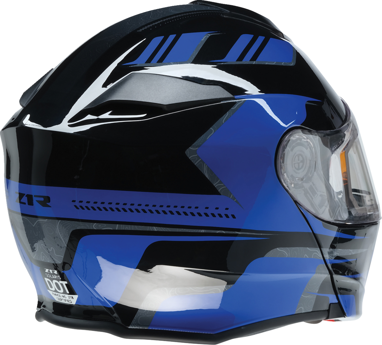 Z1R Solaris 2.0 Helmet - First Tracks - Electric - Dual Pane - Black/Blue - XS 0120-0831