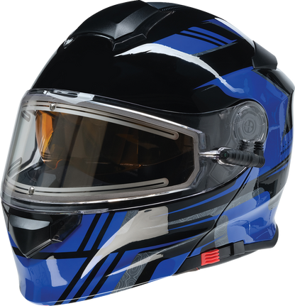 Z1R Solaris 2.0 Helmet - First Tracks - Electric - Dual Pane - Black/Blue - Small 0120-0832