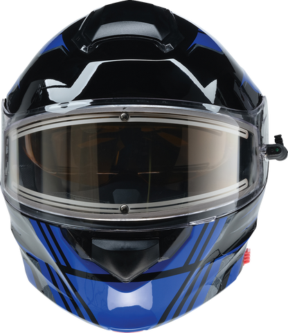 Z1R Solaris 2.0 Helmet - First Tracks - Electric - Dual Pane - Black/Blue - Small 0120-0832