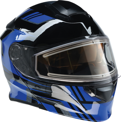 Z1R Solaris 2.0 Helmet - First Tracks - Electric - Dual Pane - Black/Blue - Small 0120-0832