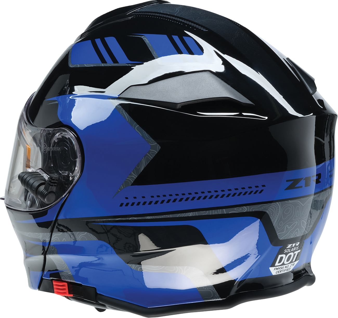 Z1R Solaris 2.0 Helmet - First Tracks - Electric - Dual Pane - Black/Blue - Small 0120-0832