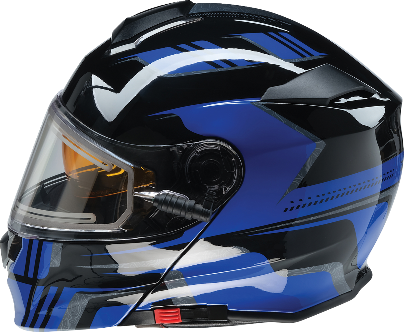 Z1R Solaris 2.0 Helmet - First Tracks - Electric - Dual Pane - Black/Blue - Small 0120-0832