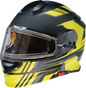Z1R Solaris 2.0 Helmet - First Tracks - Electric - Dual Pane - Black/Hi-Viz - Small 0120-0838