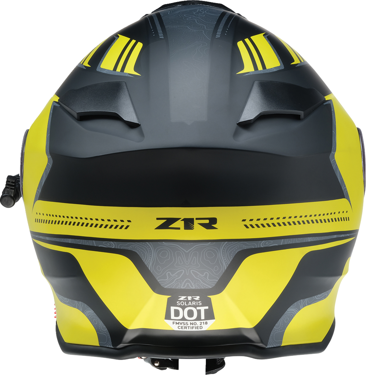 Z1R Solaris 2.0 Helmet First Tracks Electric Dual Pane Shield XS - Black/Hi-Viz