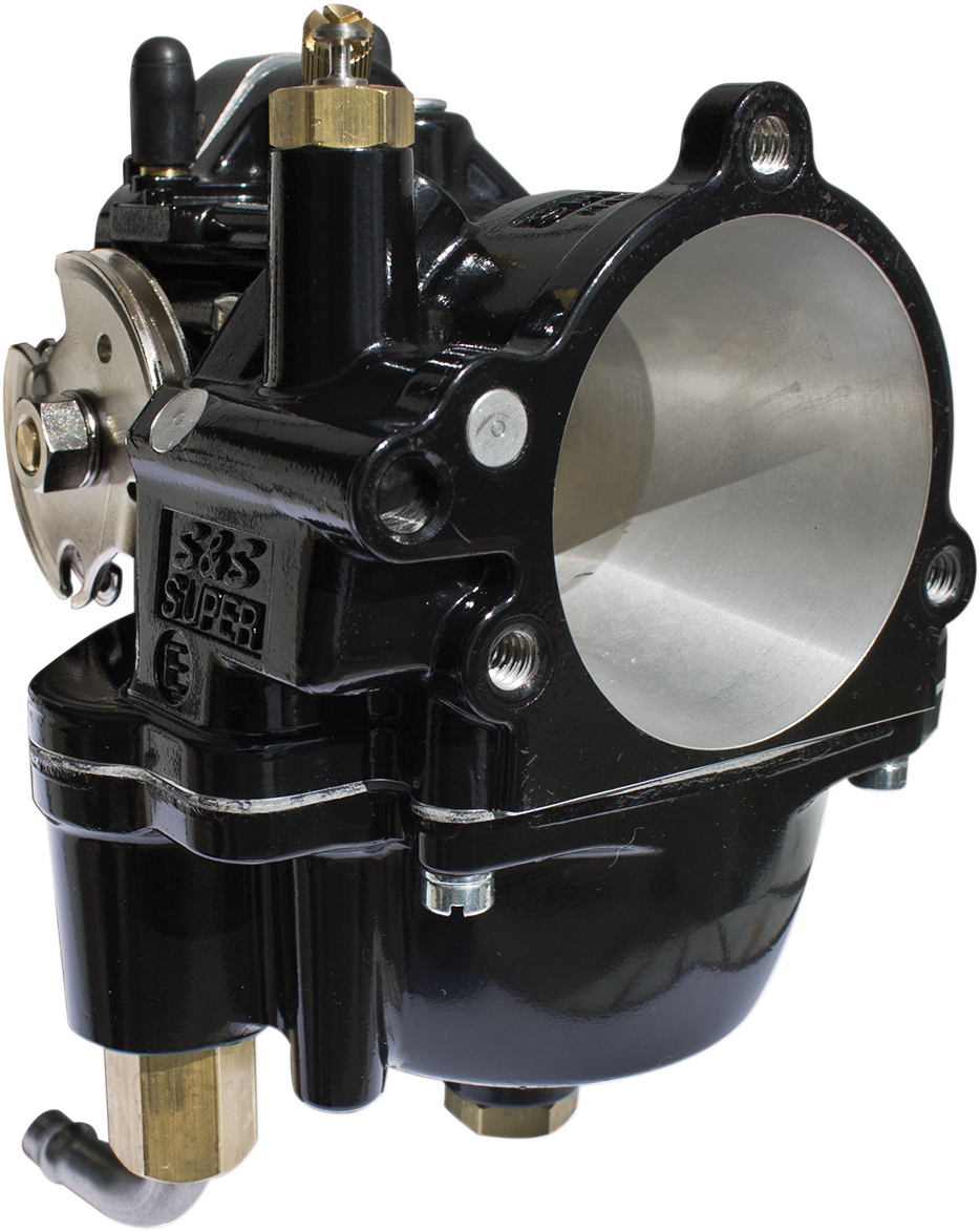 S&S CYCLE Super E Carburetor - Standard Bore - Black 110-0133