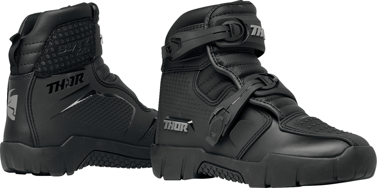 THOR Blitz XRS Boots - Black/Gray - US 7 3410-3148