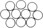 S&S CYCLE Intake Manifold O-Rings - Stock Heads - 10 Pack 16-0244