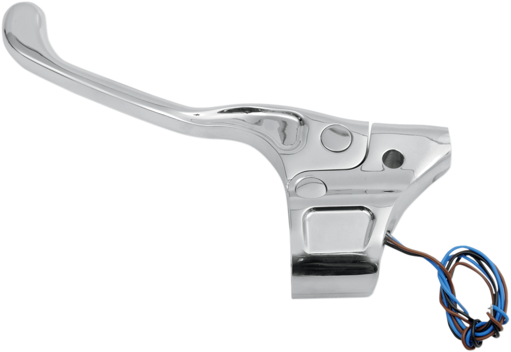PERFORMANCE MACHINE (PM) Contour Billet Clutch Lever Assembly - Chrome 0062-2082-CH