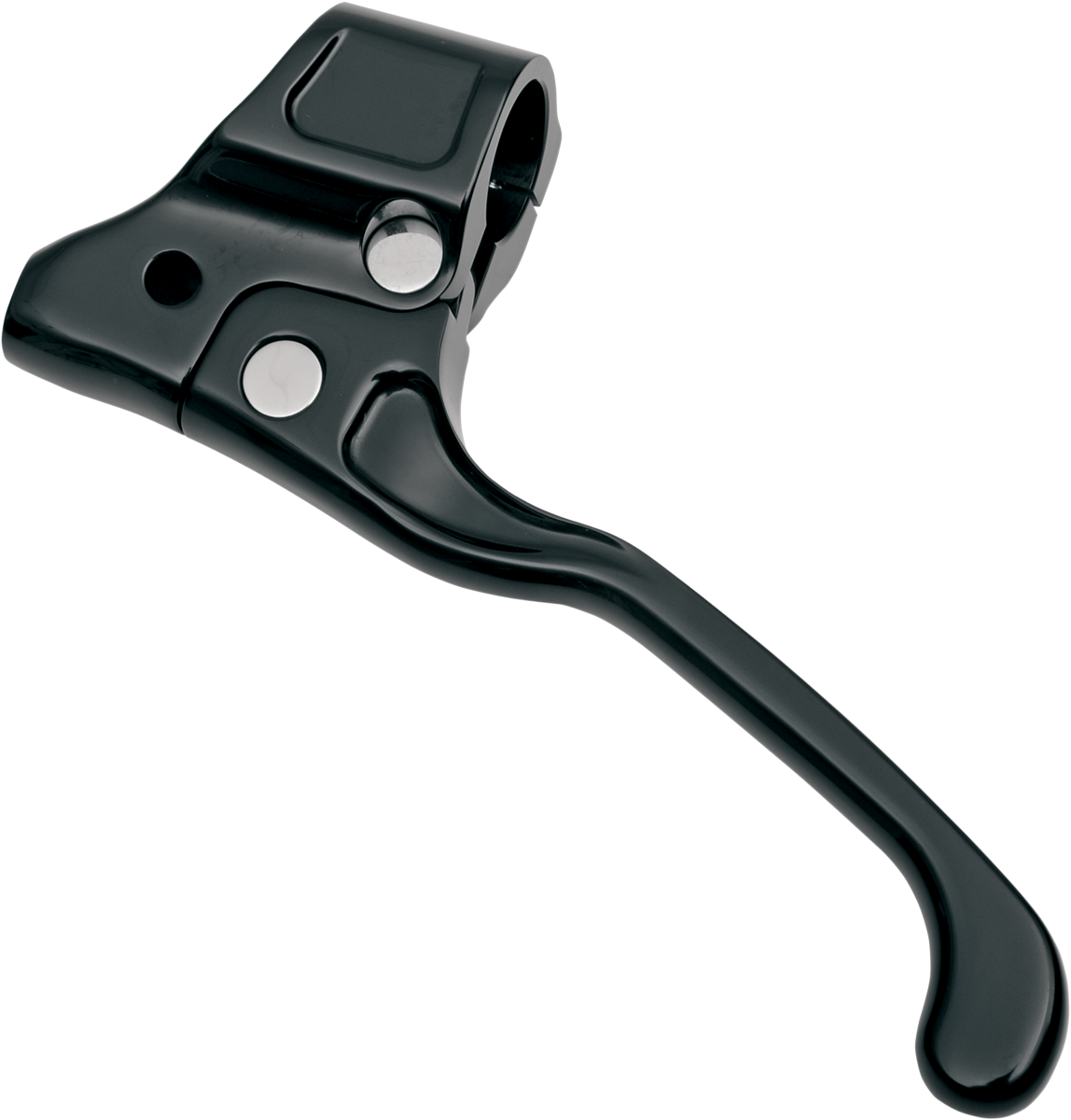PERFORMANCE MACHINE (PM) Contour Billet Clutch Lever Assembly - Black 0062-2030-B