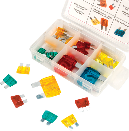 PERFORMANCE TOOL Fuse Assortment - Master - 33 Pack W5370