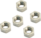 S&S CYCLE Throttle Shaft Nuts - Super E/G Carburetors - 5-Pack 11-2363