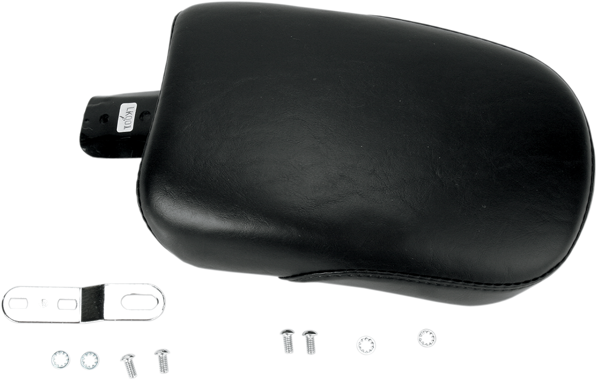LE PERA Bare Bones Pillion Pad - Smooth - Black - FL/FX '06-'17 LK-001P