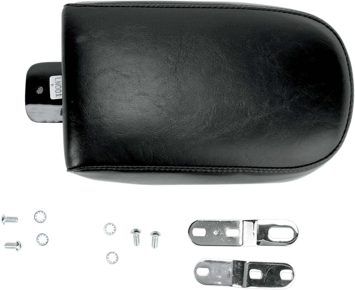 LE PERA Bare Bones Pillion Pad - Smooth - Black - FXD '96-'03 LN-001P