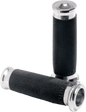 PERFORMANCE MACHINE (PM) Contour Renthal Wrapped Grips - Chrome 0063-2007-CH