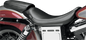 LE PERA Bare Bones Pillion Pad - Smooth - Black - FL/FXD '06-'17 LGK-001P