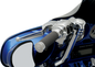 PERFORMANCE MACHINE (PM) Contour Renthal Wrapped Grips - TBW - Chrome 0063-2020-CH