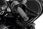PERFORMANCE MACHINE (PM) Contour Renthal Wrapped Grips - TBW - Black 0063-2020-B