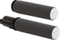 ARLEN NESS Knurled Grips - TBW - Chrome 500-051