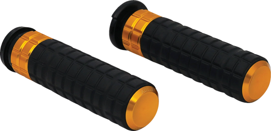 Arlen Ness SpeedLiner Grips - Cable - Gold (Part #500-018)