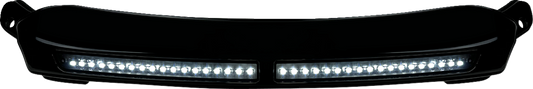 CUSTOM DYNAMICS LED Windshield Trim - Gloss Black CD-RG-CV-W-B