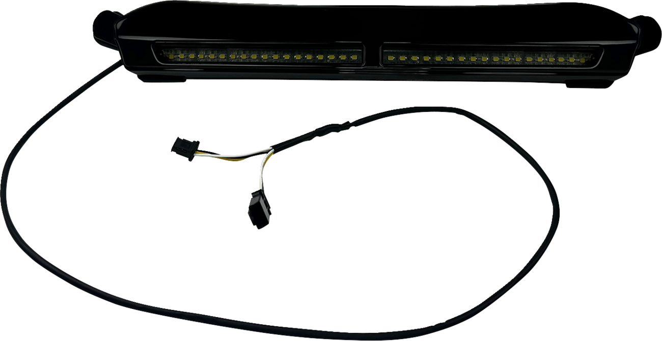 CUSTOM DYNAMICS LED Windshield Trim - Gloss Black CD-RG-CV-W-B