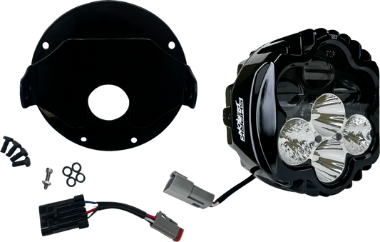CUSTOM DYNAMICS Shark Demon® 2 Headlight - Low Rider ST SD2-LRST-W