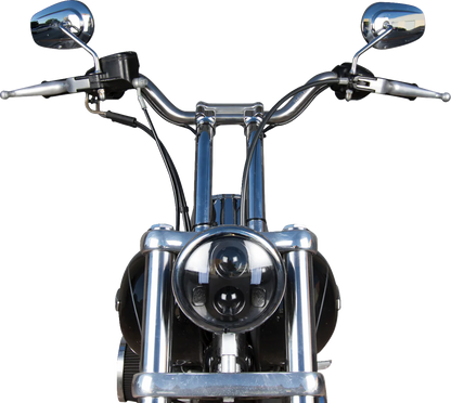 THRASHIN SUPPLY CO. 1" Handlebar - Mid Bend - Chrome TSC-2804-3