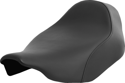 SADDLEMEN Renegade™ Solo Seat - Black - Plain - FLT/FLH '23-'24 823-07-002