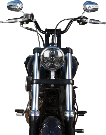 THRASHIN SUPPLY CO. 1" Handlebar - High Bend - Chrome TSC-2802-3