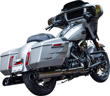 S&S CYCLE 4-1/2" MK45 Performance Slip-On Mufflers - Lava Chrome - 50-State 550-1113