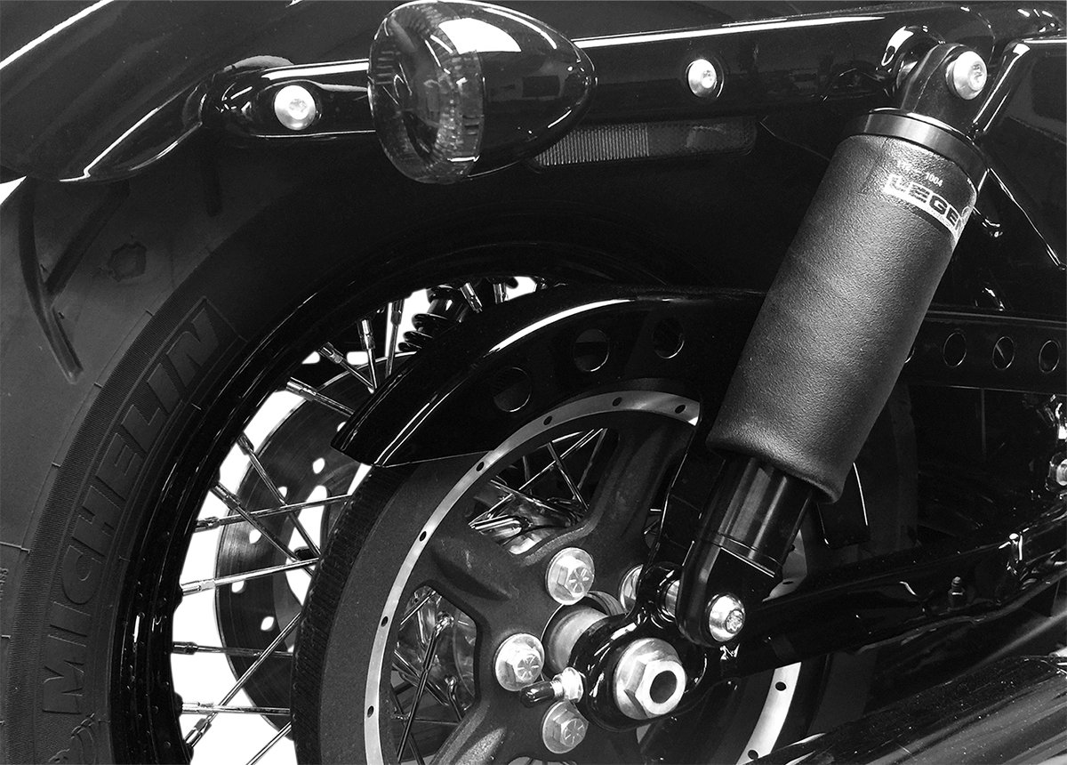LEGEND SUSPENSION Sportster Air Suspension - 13-Inch Black - Part 1311-0110