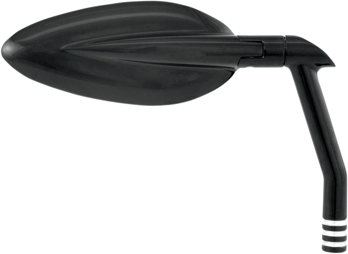 PERFORMANCE MACHINE (PM) Mirror - Vision - Blade - Side View - Teardrop - Black/Contrast Cut - Left/Right 0064-2026-BM