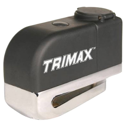 TRIMAX TAL7PB Alarm Disc Lock Black for Motorcycle Security