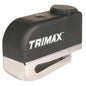 TRIMAX TAL7PB Alarm Disc Lock Black for Motorcycle Security