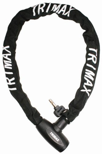 TRIMAX TheX836 Integrated Lock & Super Chain 8mm for Secure Locking