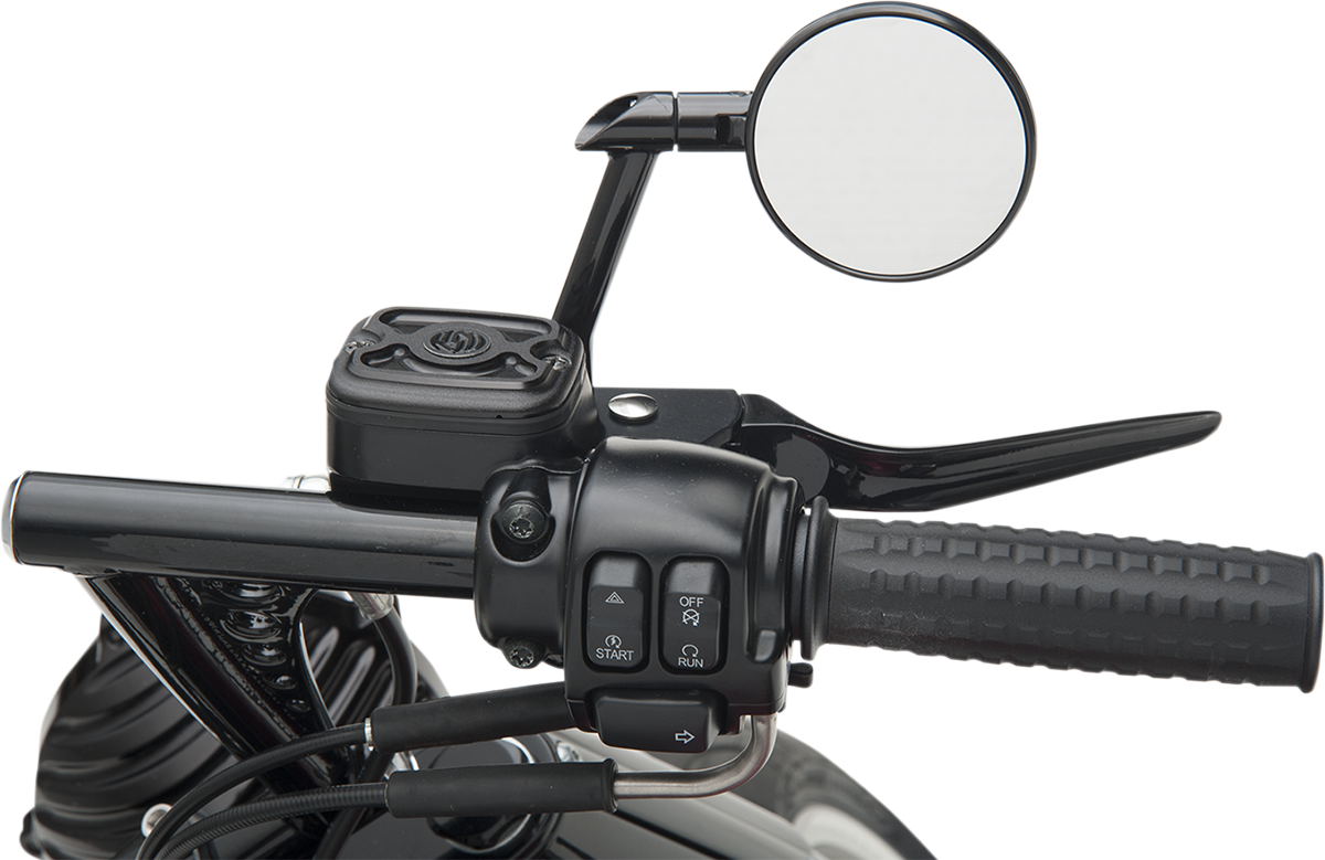 PERFORMANCE MACHINE (PM) Mirror - Vision - Side View - Round - Black/Contrast Cut - Left/Right 0064-2035-BM