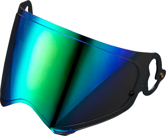 ARAI HELMETS VAS-A Shield - XD-5 - Pinlock® 120 MaxVision™ Prepared - Light Tint/Green Mirror 031123