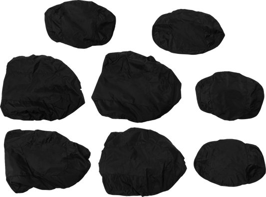 MOOSE OFFROAD Seat Cover - Black - RZR 4 PRZR4BS-11