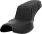 SADDLEMEN Step-Up Seat - Rear Lattice Stitch - Extended Reach - Challenger '20-'24 I20-06E-173