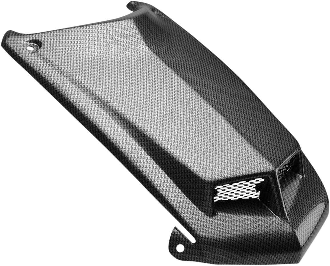 MAIER Hood - Scooped - Black/Carbon Fiber - Honda - TRX '04-'14 50975-30