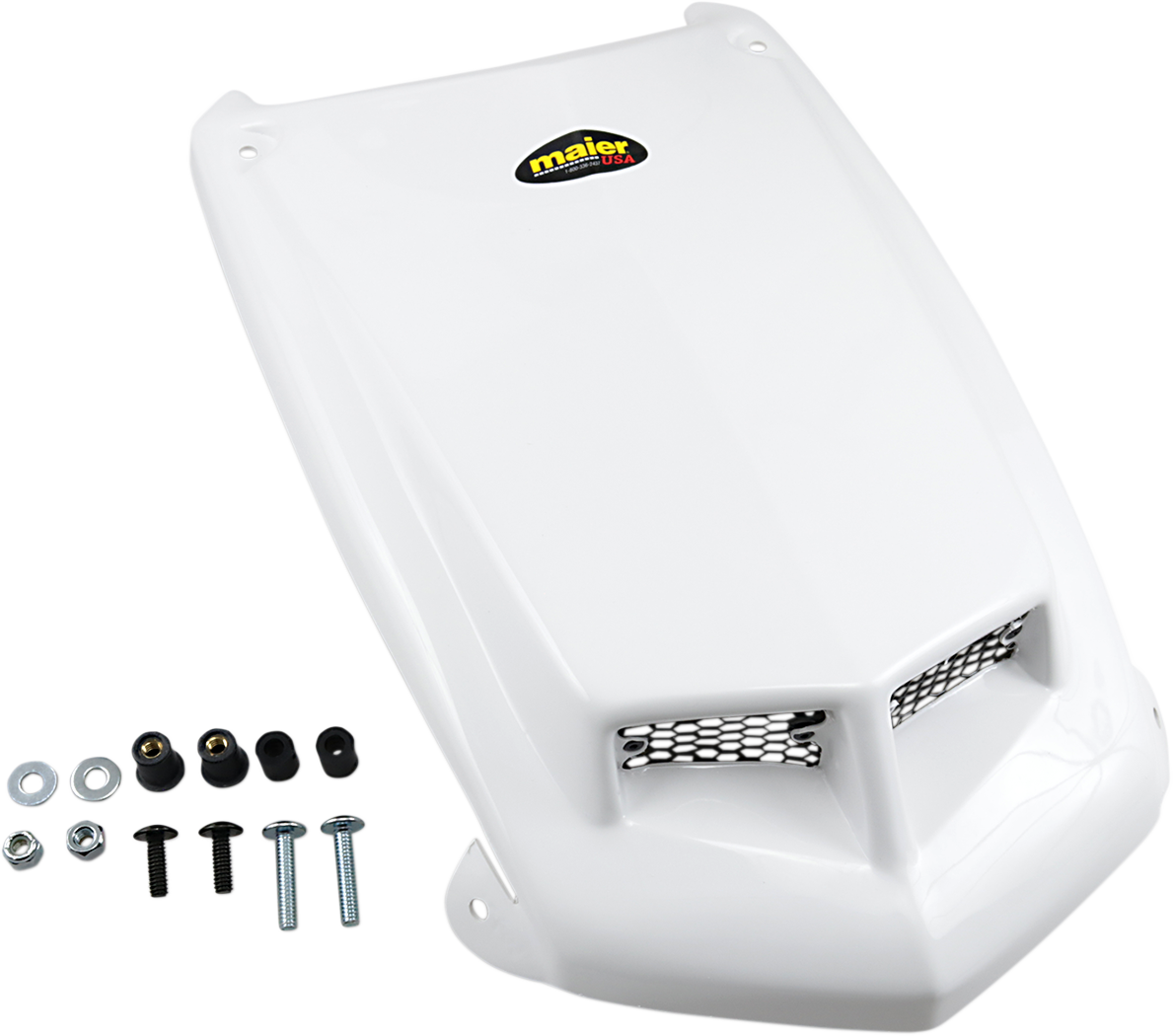 MAIER Hood - Scooped - White - Honda - TRX '04-'14 509751